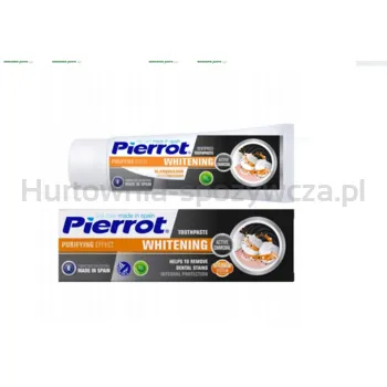 Pierrot Pasta Do Zębów Whitening Charcoal 75 Ml