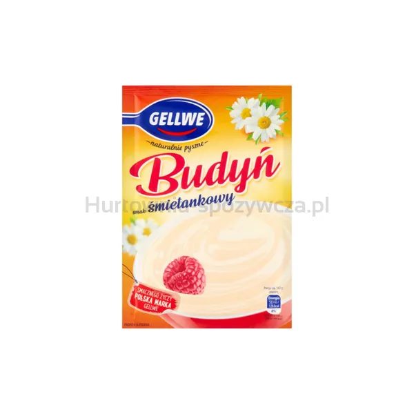 Gellwe Budyń Śmietankowy 40G