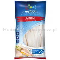 Myfood Msc Mintaj Filety Bez Skóry, , Rozmiar: 120-170 G, Glazura: 10%, 450 G/500 G