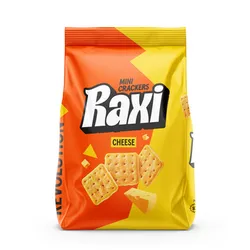Mini krakersy Raxi Cheese 100g