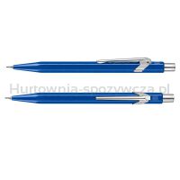 Ołówek automatyczny CARAN D'ACHE 844, 0,7mm, Metal-X, niebieski - 3