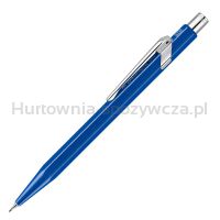 Ołówek automatyczny CARAN D'ACHE 844, 0,7mm, Metal-X, niebieski - 4
