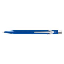 Ołówek automatyczny CARAN D'ACHE 844, 0,7mm, Metal-X, niebieski