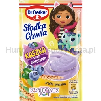 Dr. Oetker Słodka Chwila Gabi Kaszka Borówka 47 g