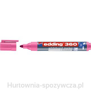 Marker Do Tablic E-360 Edding, 1,5-3Mm, Różowy