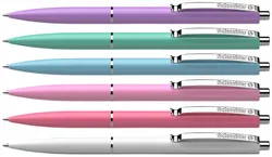 Długopis automatyczny SCHNEIDER K15, M, 1 szt., mix kolorów pastelowych