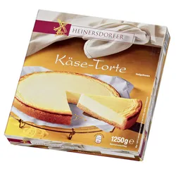 Heinersdorfer Sernik regionalny na kruchym spodzie 1,25 kg produkt głęboko mrożony