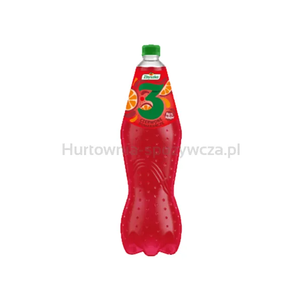 Zbyszko 3 Owoce Czerwone Pomarańcze 1,75L Gazowany SK