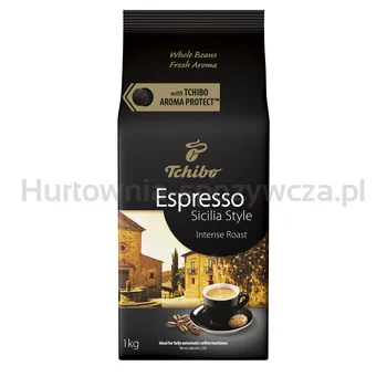 Kawa Tchibo Espresso Sicilia Style Intense Roast 1000g ziarnista