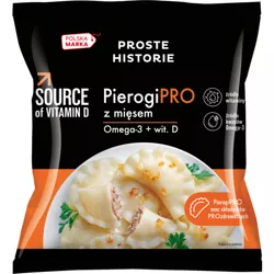 Proste Historie Pierogi PRO z mięsem 400g