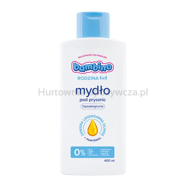 Bambino Rodzina Kremowy Żel Pod Prysznic Hiperdelikatny 400 Ml