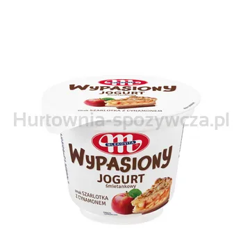 Mlekovita Wypasiony jogurt śmietankowy smak szarlotka z cynamonem 200g