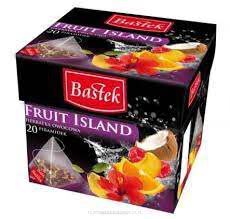 Bastek Herbata Piramidki Owocowa Wyspa 20 Torebek 