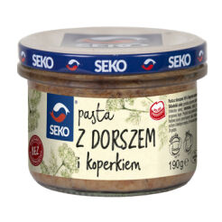Pasta Z Dorszem I Koperkiem Seko 190G