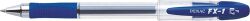 Penac Długopis żelowy FX1 0,7mm, niebieski 