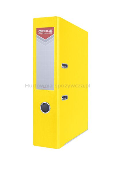 Office Products Segregator Officer z szyną, PP, A4/75mm, żółty 