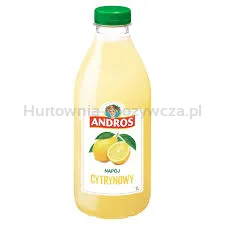 Andros Pasteryzowany produkt do picia cytrynowy 1 l SK