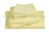 Q-Connect Bloczek samoprzylepny, 102x76mm, 1x100 kart., jasnożółty  - 2