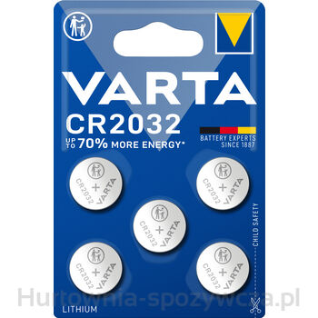 Bateria Specjalistyczna Varta Cr2032, 5 Szt.