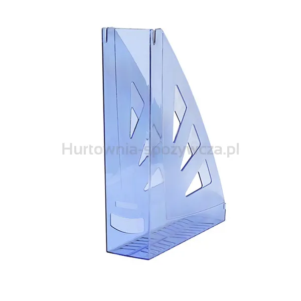 Pojemnik Na Dokumenty Office Products, Ażurowy, A4, Transparentny Niebieski