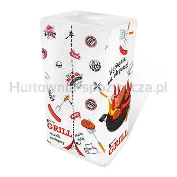 Kartika Ręcznik papierowy ZZ Grill DECOR pakiet 150 list 2-warstwowy