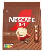 Kawa NESCAFE 3in1, brown sugar, torba, 165g