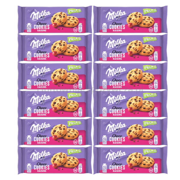 Milka Pieguski Raisins 135G x 12 sztuk
