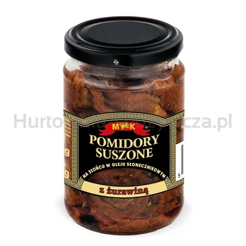 Mk Pomidory Suszone Z Żurawiną W Oleju Słonecznikowym 280 G.