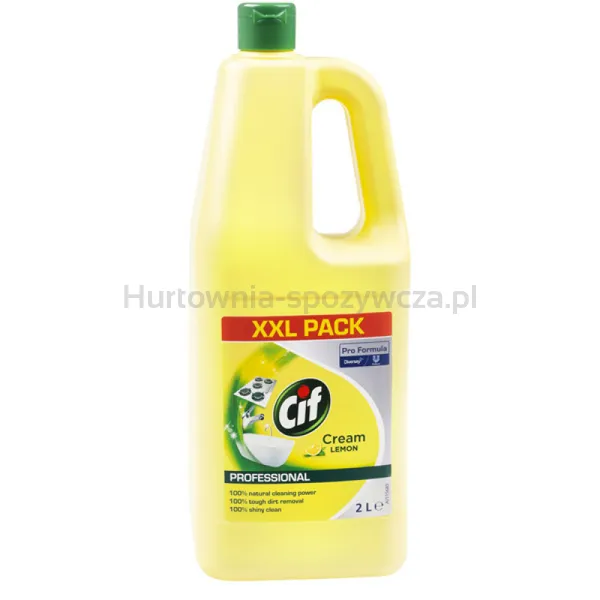 Mleczko Do Czyszczenia Cif Diversey Lemon, 2L