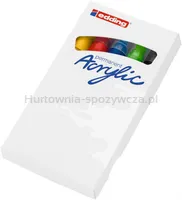 Edding Marker Akrylowy Średni E-5100 2-3Mm, 5 Kolorów  - 3