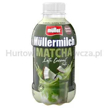 Müllermilch napój mleczny Special Edition Matcha Coconut 400g