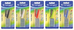 Kangaro Zszywacz Mini-10/Y2+zszywki, zszywa do 10 kartek, blister, mix kolorów