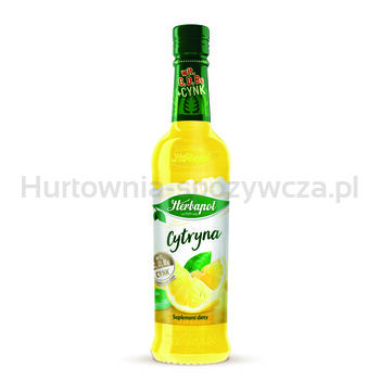 Herbapol Syrop Owocowy  Cytryna Lemoniadowa Z Witaminami C,D, B6 I Cynkiem 420 Ml