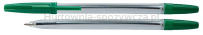Office Products Długopis, 1,0mm, zielony 
