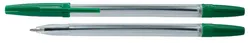 Office Products Długopis, 1,0mm, zielony 