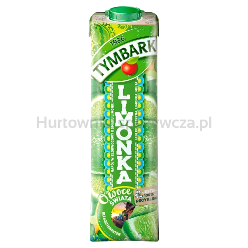 Tymbark Napój Owoce Świata Wieloowocowy Limonka 1 L