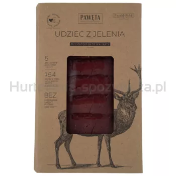 Pawęta Udziec z jelenia dojrzewający plastry 65 g