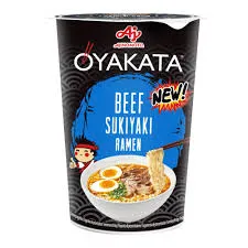 Oyakata Soup Cup Beef Sukiyaki Ramen 63,5 g