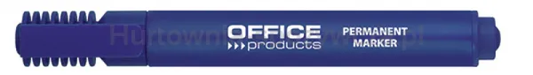 Office Products Marker Permanentny Ścięty, 1-5Mm (Linia), Niebieski 