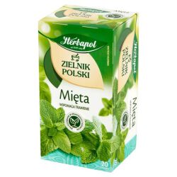 Herbata HERBAPOL Zielnik Polski, 20 torebek, mięta(Produkt dostępny w ciągu 48 h)