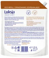 Kremowe mydło w płynie LUKSJA, bawełna, zapas 1500ml - 2