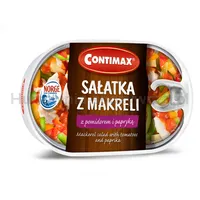 Contimax Sałatka Z Makreli Z Pomidorem I Papryką 170G 