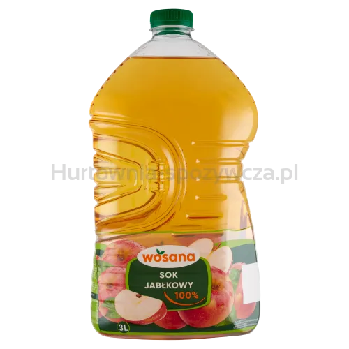 Wosana Sok 100% Jabłkowy 3 L