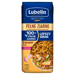 Lubella Makaron Pełne Ziarno Świdry Fusilli Z Orkiszem 400 G