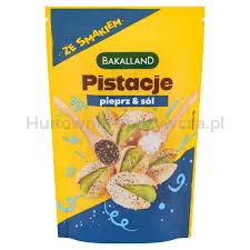 Bakalland Pistacje prażone Salt&Pepper 70g