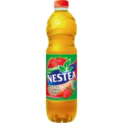 Nestea Green Tea Napój o smaku truskawkowym z dodatkiem aloesu 1,5 l