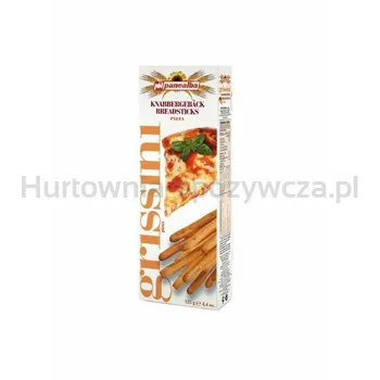 Paluszki chlebowe o smaku pizzy 125 g Grissini
