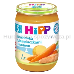 Hipp Marchewka Z Ziemniaczkami I ŁoSosiem, Po 5. M-Cu, 190 G