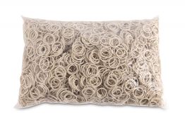 Office Products Gumki recepturki średnica 20mm, 1,5x1,5mm, 60% kauczuku, 1000g, zgrzewka, białe 