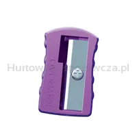 Temperówka metalowa KEYROAD Metal-Colourfull, aluminiowa, pojedyncza, 2szt., blister, mix kolorów - 8